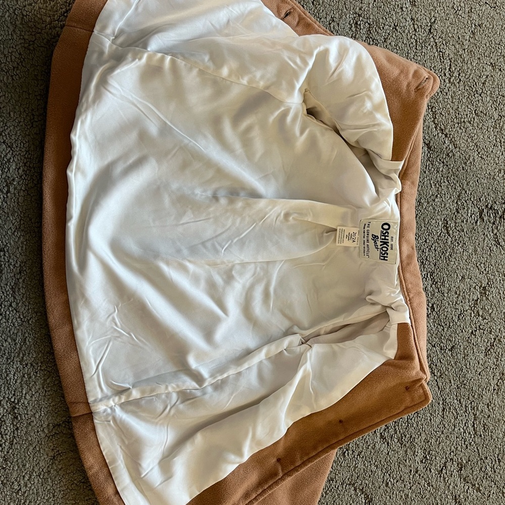 OshKosh B'gosh Tan Kids Coat - Picture 5 of 5